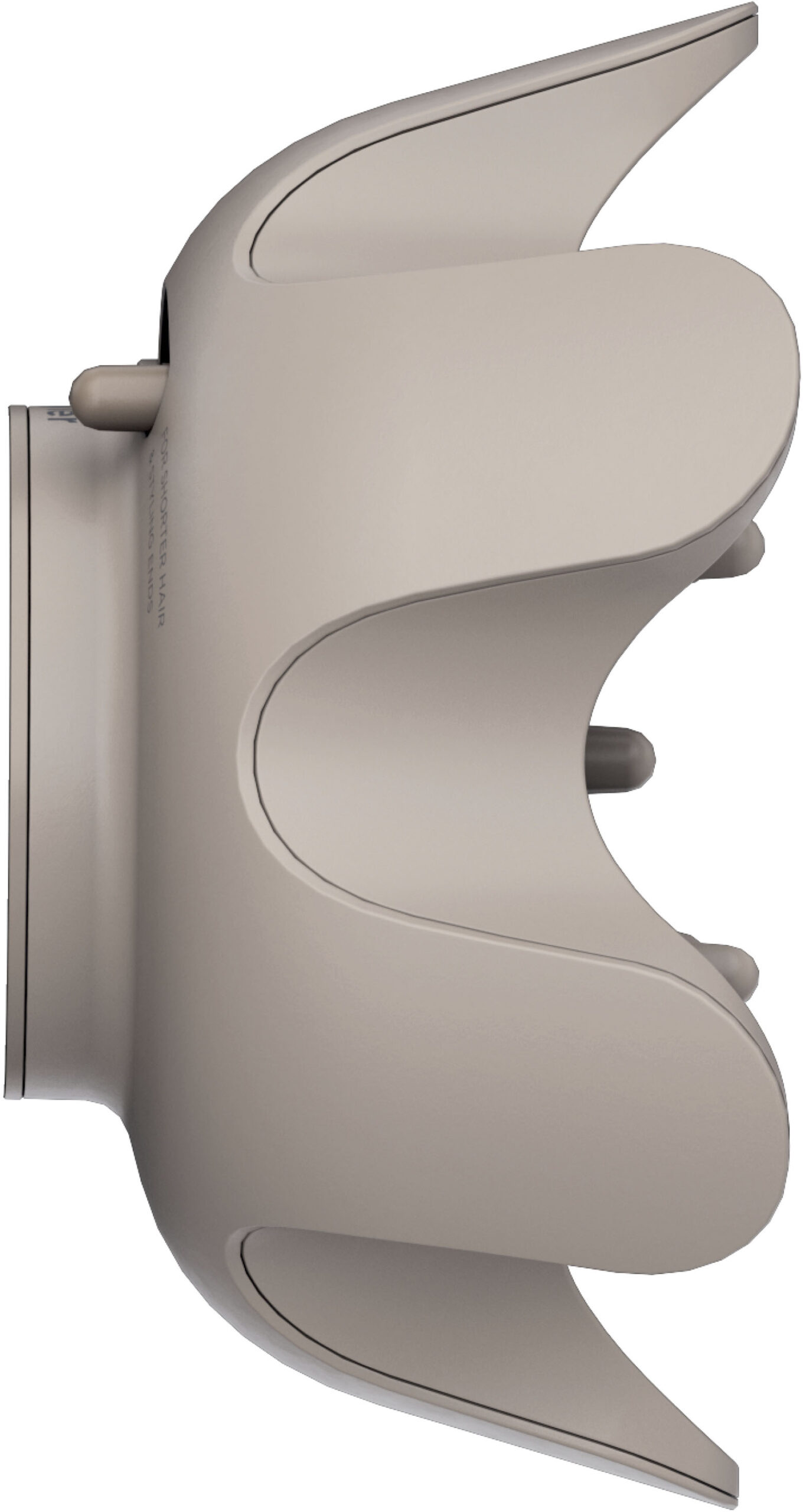 Shark - HyperAIR IQ Curl-Defining Diffuser Attachment for HyperAIR Hair Dryers | Enhance Natural Curls | Extendable Prongs - Stone