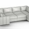 Lovesac - 8 Seats + 10 Sides Luxe Chenille & Lovesoft - Tonal Sterling