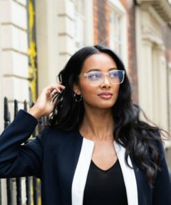 Ocushield - Parker Anti Blue Light Glasses - Clear White - White