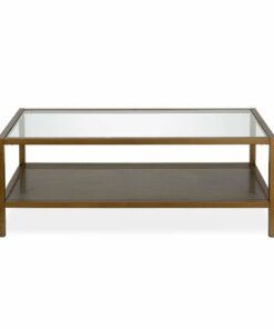 Camden&Wells - Rigan 45" Coffee Table - Brass