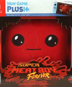 Super Meat Boy Forever - Physical Game Not Included!  Includes Plush + Digital Game Code - Nintendo Switch