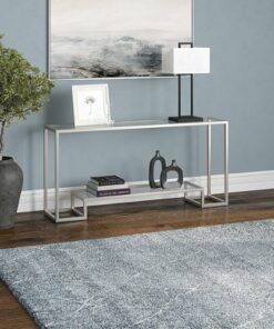 Camden&Wells - Athena Console Table - Satin Nickel