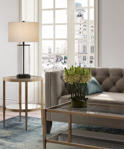 Camden&Wells - Hera Round Side Table - Antique Brass 0