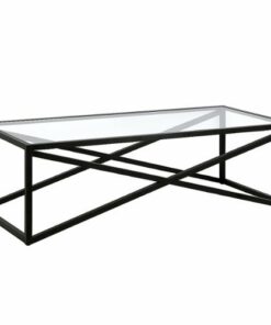 Camden&Wells - Calix 54" Coffee Table - Blackened Bronze