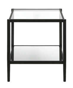 Camden&Wells - Hera Square Side Table - Blackened Bronze