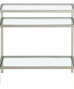 Camden&Wells - Sivil Rectangular Side Table - Blackened Bronze