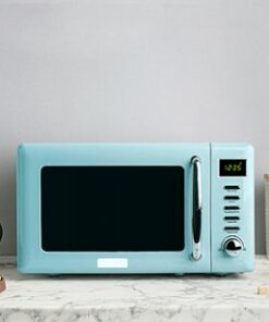 Haden - 700-Watt .7 cubic. foot Microwave with Settings and Timer- Turquoise - Turquoise