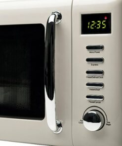 Haden - 700-Watt .7 cubic. foot Microwave with Settings and Timer-Putty - Putty