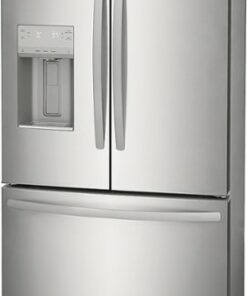 Frigidaire - 22.6 Cu. Ft. Counter-Depth French Door Refrigerator - Stainless steel