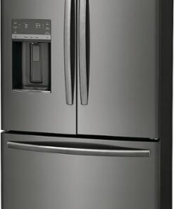 Frigidaire - Gallery 27.8 Cu. Ft. French Door Refrigerator - Black Stainless Steel