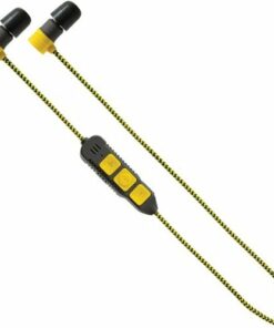 Lucid Hearing - Saf-T-Ear Bluetooth Earphones (Protect hearing with up to 25dB of noise reduction and stream music and calls) - YELLOW