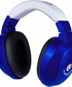 Lucid Hearing - Bluetooth HearMuffs for Children - Hearing Protection Ear Muffs Ideal for Kids 5-10 Years Old - BLUE