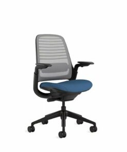 Steelcase - Series 1 Chair with Black Frame - Cobalt 0