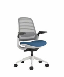 Steelcase - Series 1 Chair with Seagull Frame - Cobalt 1