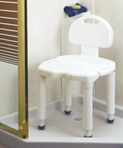 Carex - Universal Bath Seat with Back - WHITE