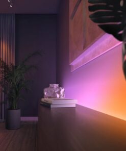 Philips - Geek Squad Certified Refurbished Hue Ambiance Gradient Lightstrip Extension