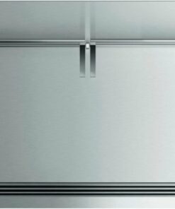 Fisher & Paykel - 36 in. x 30 in. High Combustible Wall in Stainless Steel for Dual Fuel and Induction Ranges (RDV3/RIV3/RHV3) - Silver