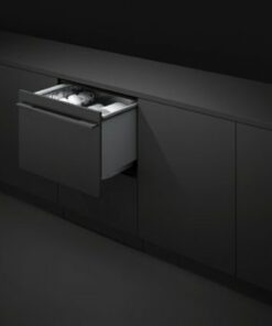 Fisher & Paykel - Integrated Single DishDrawer, Top Control, Tall, Stainelss Interior, Panel Ready, Water Softener 43 dba - Multi