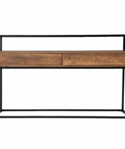 SEI Furniture - Olivern Glass Top Console Table