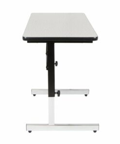 Calico Designs - Adapta Height Adjustable Table - 36" Wide - Spatter Grey