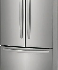 Frigidaire - 17.6 Cu. Ft. Counter-Depth French Door Refrigerator - Stainless steel