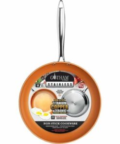 Gotham Steel - 10" Skillet - Silver