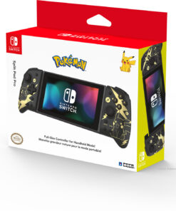 Hori - Split Pad Pro Handheld Controller for Nintendo Switch - Black and Gold