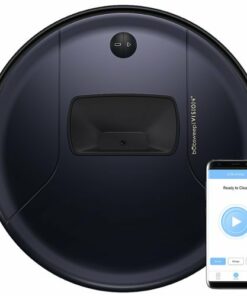 bObsweep - PetHair Vision PLUS Wi-Fi Connected Robot Vacuum & Mop - Blackberry