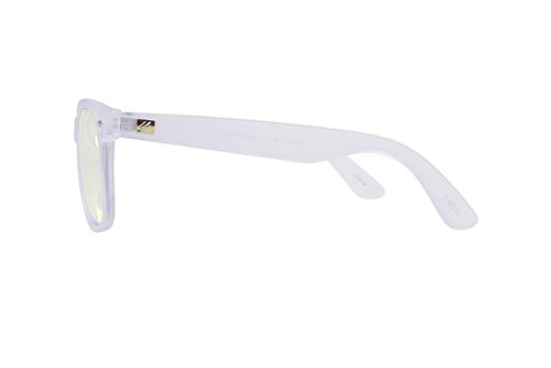 Kreedom - NOSTALGIC; 45% Blue Light Filtration, Anti-Fog Coating, Anti-Reflective Mirror, Comfort-LITE Frame, Lifetime Warranty - Matte Crystal Clear