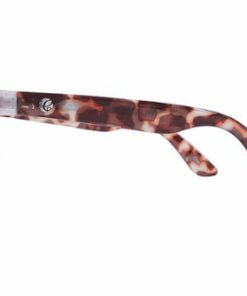 Crusheyes - REVERB; 45% Blue Light Filtration, Anti-Fog Coating, Anti-Reflective Mirror, Comfort-LITE Frame, Lifetime Warranty - Gloss Nude + Brown Demi Bottom