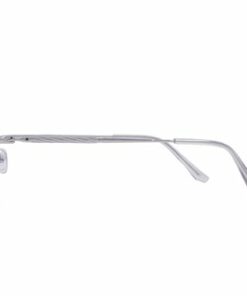 Crusheyes - MONA LISA; 45% Blue Light Filtration, Anti-Fog Coating, Anti-Reflective Mirror, Comfort-LITE Frame, Lifetime Warranty - Gloss Silver + Clear Temple Tips