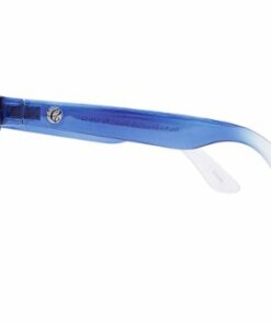 Crusheyes - REVERB; 45% Blue Light Filtration, Anti-Fog Coating, Anti-Reflective Mirror, Comfort-LITE Frame, Lifetime Warranty - Gloss Crystal Light Blue fade to Clear