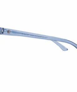 Crusheyes - LOTUS; 45% Blue Light Filtration, Anti-Fog Coating, Anti-Reflective Mirror, Comfort-LITE Frame, Lifetime Warranty - Gloss Crystal Blue