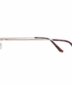 Crusheyes - MONA LISA; 45% Blue Light Filtration, Anti-Fog Coating, Anti-Reflective Mirror, Comfort-LITE Frame, Lifetime Warranty - Gloss Gold + Light Brown Demi Temple Tips