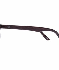 Crusheyes - WAYFARTHER; 45% Blue Light Filtration, Anti-Fog Coating, Anti-Reflective Mirror, Comfort-LITE Frame, Lifetime Warranty - Gloss Dark Wood Print