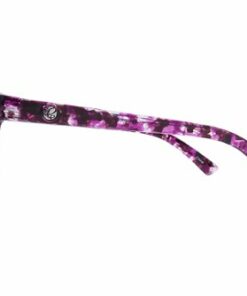 Crusheyes - PANACHE; 45% Blue Light Filtration, Anti-Fog Coating, Anti-Reflective Mirror, Comfort-LITE Frame, Lifetime Warranty - Gloss Purple Demi