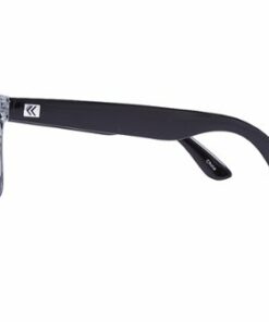 Kreedom - NOSTALGIC; 45% Blue Light Filtration, Anti-Fog Coating, Anti-Reflective Mirror, Comfort-LITE Frame, Lifetime Warranty - Gloss Crystal Smoke Front + Gloss Black Temple