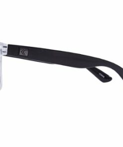 Kreedom - NOSTALGIC; 45% Blue Light Filtration, Anti-Fog Coating, Anti-Reflective Mirror, Comfort-LITE Frame, Lifetime Warranty - Gloss Crystal Clear Front + Gloss Black Temple