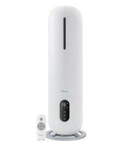 CRANE - 2 Gal. Tower Ultrasonic Cool Mist Humidifier with Remote - White