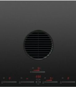 Fisher & Paykel - 36" Downdraft Induction Cooktop Duct Out - Black