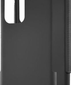 Insignia™ - Dual-Layer Protective Phone Case for Samsung Galaxy S22 Ultra - Black