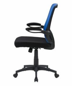CorLiving - Workspace High Mesh Back Office Chair - Blue