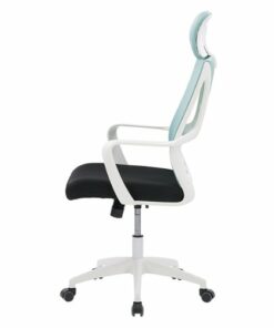 CorLiving - Workspace Mesh Back Office Chair - Teal and Black
