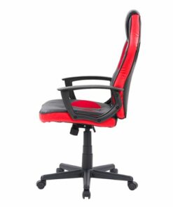 CorLiving - Mad Dog Gaming Chair - Black and Red