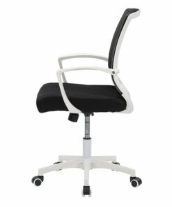 CorLiving - Workspace Ergonomic Mesh Back Office Chair - Black and White
