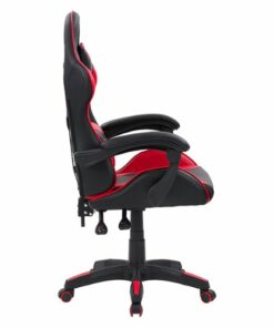 CorLiving - Ravagers Gaming Chair - Black and Red
