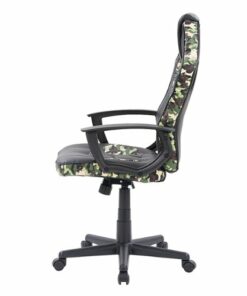 CorLiving - Mad Dog Gaming Chair - Black and Camo