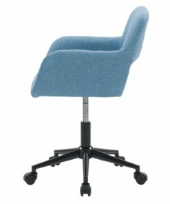 CorLiving - Marlowe Upholstered Task Chair - Light Blue