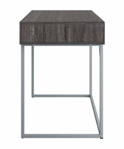 CorLiving - Auston 1-Drawer Desk - Grey