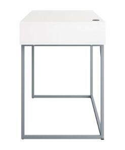 CorLiving - Auston 1-Drawer Desk - White